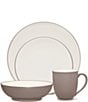 Noritake Colorwave 4-Piece Coupe Place Setting, Color:Clay - Image 1