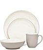 Noritake Colorwave 4-Piece Coupe Place Setting, Color:Sand - Image 1