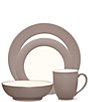 Noritake Colorwave 4-Piece Rim Place Setting, Color:Clay - Image 1