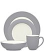 Noritake Colorwave 4-Piece Rim Place Setting, Color:Slate - Image 1