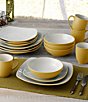 Noritake Colorwave Collection Square Place Setting, Color:Mustard - Image 4