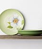 Noritake Colorwave Apple Climbing Rose Accent Floral Plates, Set of 4, Color:Apple - Image 2