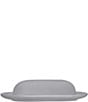 Noritake Colorwave Covered Butter Dish, Color:Slate - Image 1