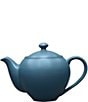 Color:Blue - Image 1 - Colorwave Small Teapot with Cover, 24 oz.