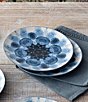 Color:Blue - Image 5 - Colorwave Watercolor Accent/Luncheon Plates, Set of 4
