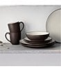 Color:Brown - Image 4 - Colorwave Chocolate Collection 16-Piece Coupe Set, Service For 4