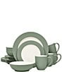 Noritake Colorwave Clay Collection 16-Piece Rim Set, Service For 4, Color:Green - Image 1