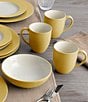 Noritake Colorwave Clay Collection 16-Piece Rim Set, Service For 4, Color:Mustard - Image 4
