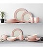 Noritake Colorwave Clay Collection 16-Piece Rim Set, Service For 4, Color:Pink - Image 6