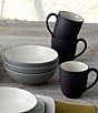 Noritake Colorwave Collection 16-Piece Square Set, Service For 4, Color:Slate and Graphite - Image 5
