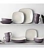 Noritake Colorwave Collection 16-Piece Square Set, Service For 4, Color:Purple - Image 5