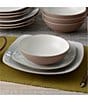 Color:Clay - Image 4 - Colorwave Clay Collection 4-Piece Square Place Setting