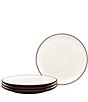 Color:Chocolate - Image 1 - Colorwave Collection Coupe Salad Plates, Set of 4