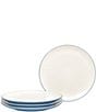 Noritake Colorwave Collection Coupe Salad Plates, Set of 4, Color:Ice - Image 1