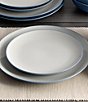 Noritake Colorwave Collection Coupe Salad Plates, Set of 4, Color:Ice - Image 3
