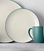 Noritake Colorwave Collection Coupe Salad Plates, Set of 4, Color:Turquoise - Image 3