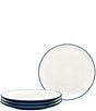 Noritake Colorwave Collection Coupe Salad Plates, Set of 4, Color:Blue - Image 1