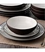 Noritake Colorwave Collection Coupe Dinner Plates, Set of 4, Color:Chocolate - Image 5