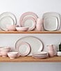 Color:Pink - Image 2 - Colorwave Coupe Pasta Bowls, Set of 4