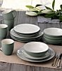 Color:Green - Image 5 - Colorwave Green Collection 16-Piece Coupe Set, Service For 4