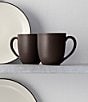 Noritake Colorwave Dinnerware Collection Mugs, Set of 4, Color:Chocolate - Image 2