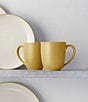 Noritake Colorwave Dinnerware Collection Mugs, Set of 4, Color:Mustard - Image 2