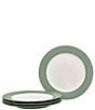 Noritake Colorwave Rim Salad Plates, Set of 4, Color:Green - Image 1