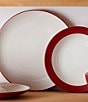 Noritake Colorwave Collection 12-Piece Coupe Set, Service For 4, Color:Raspberry - Image 3
