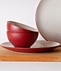 Noritake Colorwave Collection 12-Piece Coupe Set, Service For 4, Color:Raspberry - Image 4