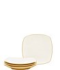 Noritake Colorwave Square Salad Plates, Set of 4, Color:Mustard - Image 1