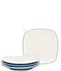 Noritake Colorwave Square Salad Plates, Set of 4, Color:Ice - Image 1