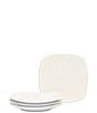 Noritake Colorwave Square Salad Plates, Set of 4, Color:White - Image 1