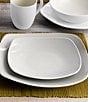 Noritake Colorwave Square Salad Plates, Set of 4, Color:White - Image 4