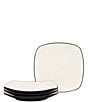 Noritake Colorwave Square Salad Plates, Set of 4, Color:Graphite - Image 1