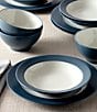 Noritake Colorwave Collection Rimmed Soup Bowls, Set of 4, Color:Blue - Image 4