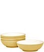 Noritake Colorwave Collection Cereal Bowls, Set of 4, Color:Mustard - Image 1