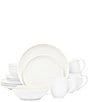 Color:White - Image 1 - Colorwave White Collection 16-Piece Coupe Set, Service For 4