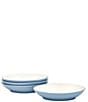 Noritake Colorwave Collection Coupe Pasta Bowls, Set of 4, Color:Ice - Image 1