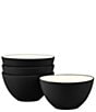 Noritake Colorwave Side/Prep Bowls, Set of 4, Color:Graphite - Image 1