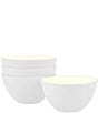 Noritake Colorwave Side/Prep Bowls, Set of 4, Color:White - Image 1