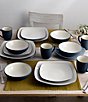 Noritake Colorwave Square Dinner Plates, Set of 4, Color:Navy - Image 6