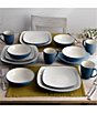 Noritake Colorwave Square Dinner Plates, Set of 4, Color:Blue - Image 5