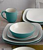 Noritake Colorwave Square Dinner Plates, Set of 4, Color:Turquoise - Image 4
