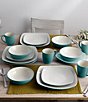 Noritake Colorwave Square Dinner Plates, Set of 4, Color:Turquoise - Image 5