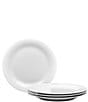 Noritake Conifere Collection White Dinner Plates, Set of 4, Color:White - Image 1