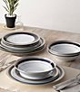 Noritake Crestwood Platinum Collection Banded Dinnerware Set, Service For 4, Color:Cobalt - Image 7