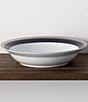 Noritake Crestwood Cobalt Platinum Collection Rim Dinner Bowls, Set Of 4, Color:Medium Blue - Image 4