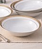 Noritake Crestwood Collection Rim Dinner Bowls, Set of 4, Color:Gold - Image 3