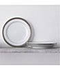 Noritake Crestwood Etched Collection Salad Plates, Set of 4, Color:Silver - Image 5