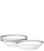 Noritake Crestwood Etched Collection Fruit Bowl, Set of 4, Color:Platinum - Image 1